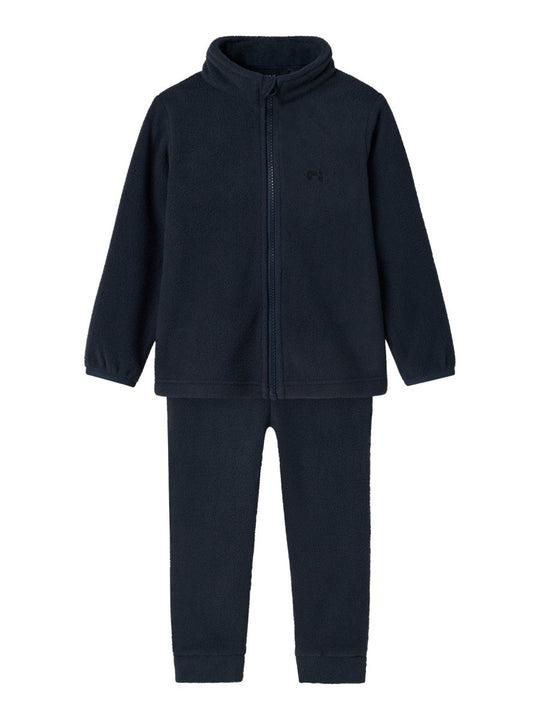name it mini SPEKTRA FLEECE SET - Dark Sapphire | Torgunns Barneklær AS