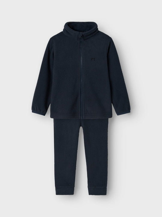 name it mini SPEKTRA FLEECE SET - Dark Sapphire | Torgunns Barneklær AS