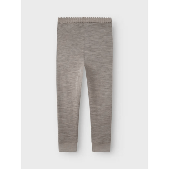 name it mini ULL/BAMBUS | WYLA LEGGING - Satellite | Torgunns Barneklær AS