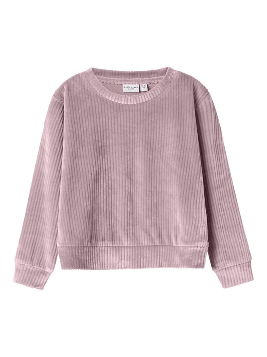 name it mini VELOA VELVET SET - Keepsake Lilac | Torgunns Barneklær AS