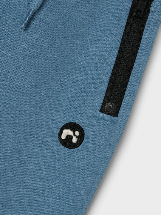name it mini VIMO SWEAT PANT BRU NOOS - Coronet Blue | Torgunns Barneklær AS