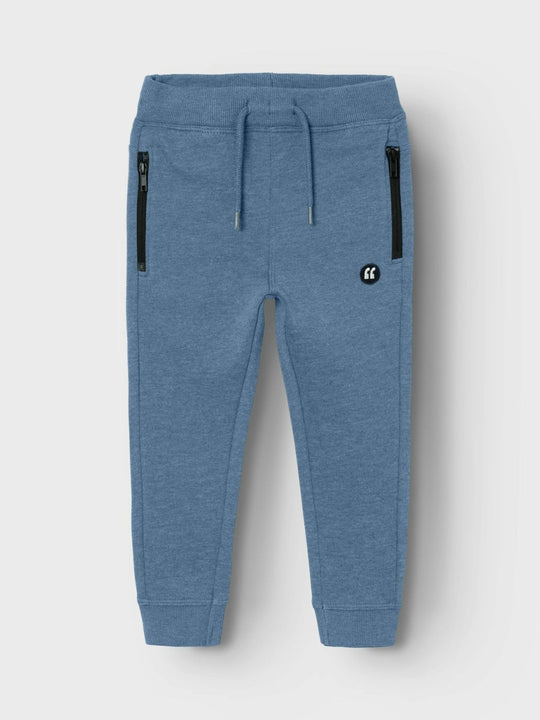 name it mini VIMO SWEAT PANT BRU NOOS - Coronet Blue | Torgunns Barneklær AS