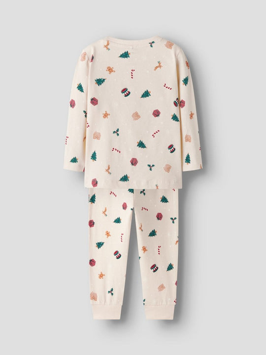 name it mini VISMAS JULEPYSJ - Whitecap Gray | Torgunns Barneklær AS