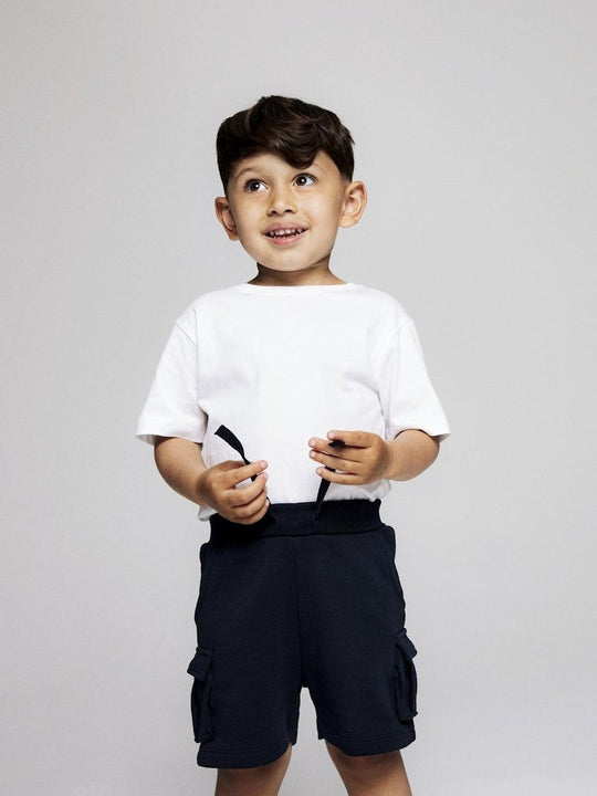 name it mini VOBBO SS NREG TOP NOOS - Bright White | Torgunns Barneklær AS