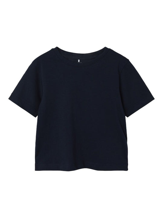 name it mini VOBBO SS NREG TOP NOOS - Dark Sapphire | Torgunns Barneklær AS