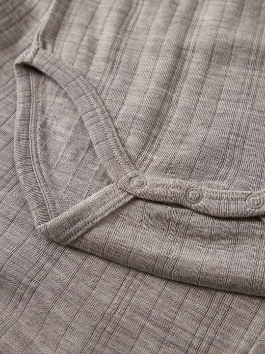 name it mini WANG WOOL NEEDLE LS BODY SOLID - Satellite | Torgunns Barneklær AS