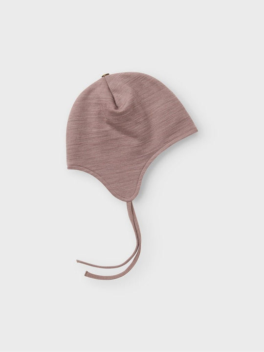name it mini WOOL WUPPO HAT - Antler | Torgunns Barneklær AS