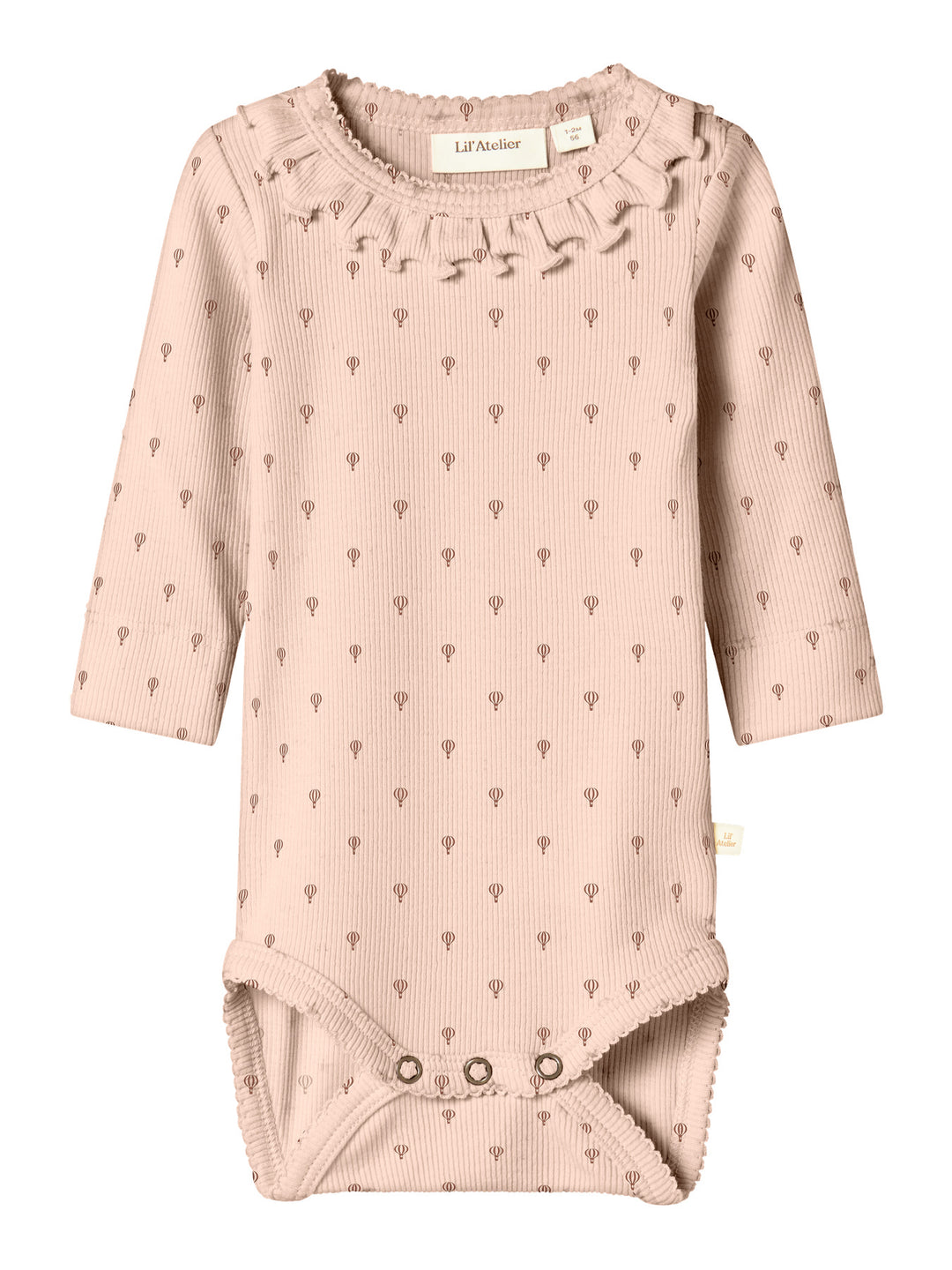 Lil' Atelier Baby GAGO KIS LS SLIM BODY - Cameo Rose