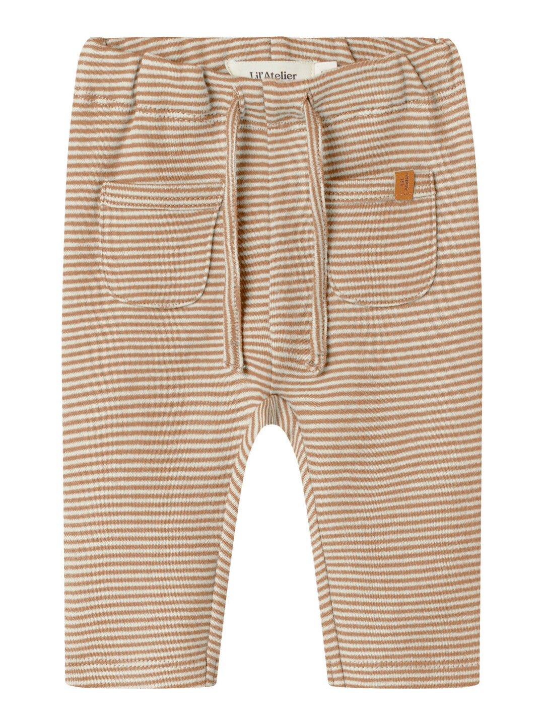 Lil' Atelier BABY OHIO LOOSE PANT - Turtledove | SEPIA TINT