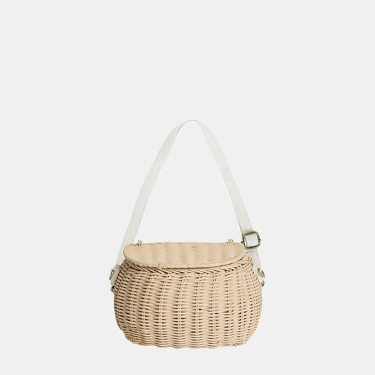 Olli Ella - CHARI RATTAN BASKET - Straw | Torgunns Barneklær AS