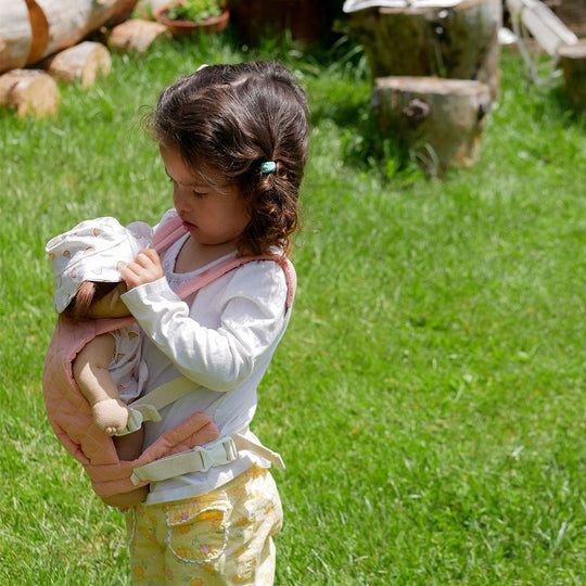 Olli Ella | Dinkum Dolls Quilted Carrier - Rose | Torgunns Barneklær AS