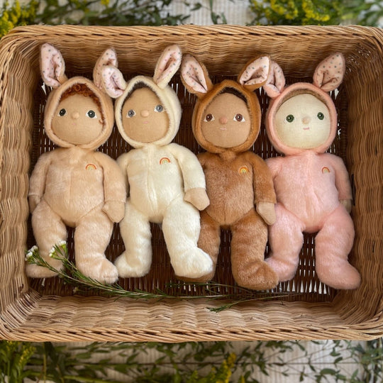 Olli Ella | Dinky Dinkum Dolls | Basil Bunny - Cream | Torgunns Barneklær AS