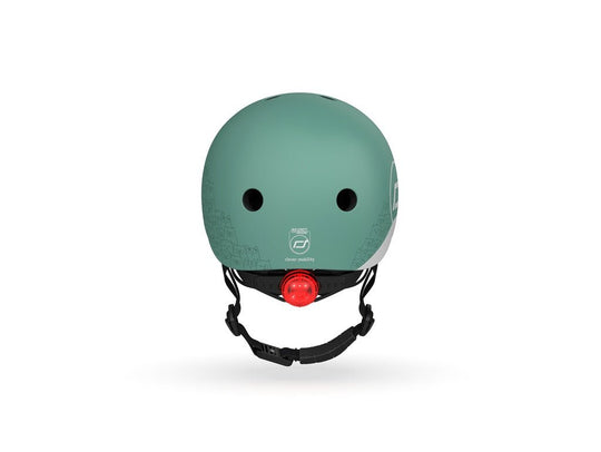 Scoot & Ride | Hjelm m/Refleks - Forest | XXS - S | Torgunns Barneklær AS