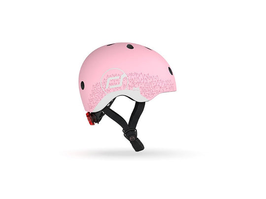 Scoot & Ride | Hjelm m/Refleks - Rose | XXS - S | Torgunns Barneklær AS