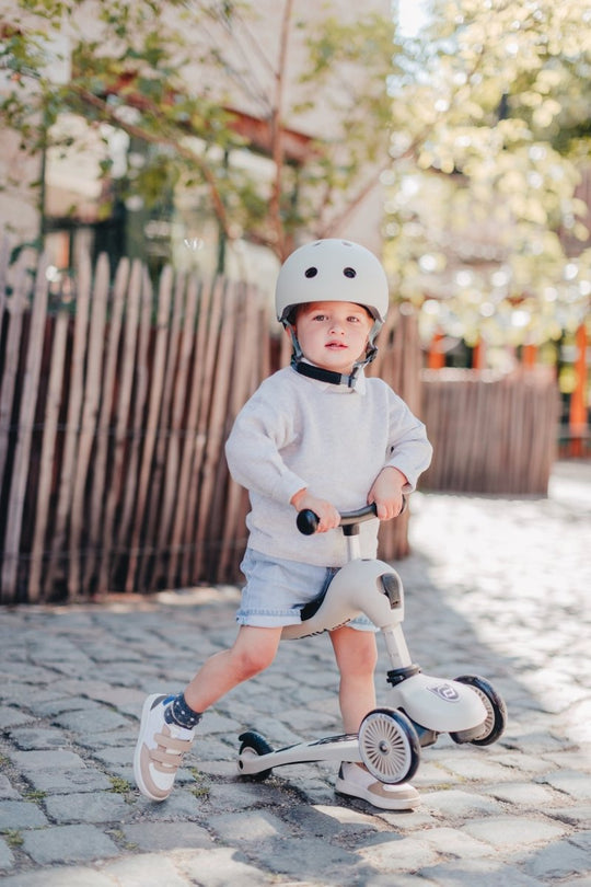 Scoot & Ride | Sparkesykkel Highwaykick 1 - Ash | Torgunns Barneklær AS