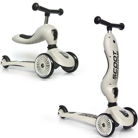 Scoot & Ride | Sparkesykkel Highwaykick 1 - Ash | Torgunns Barneklær AS