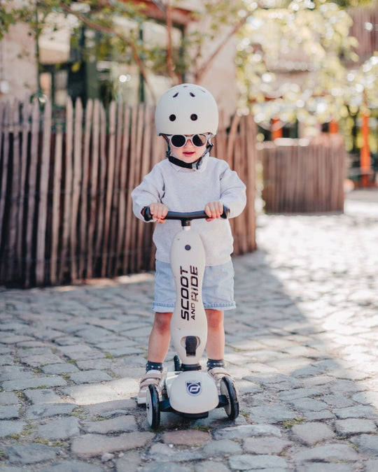 Scoot & Ride | Sparkesykkel Highwaykick 1 - Ash | Torgunns Barneklær AS