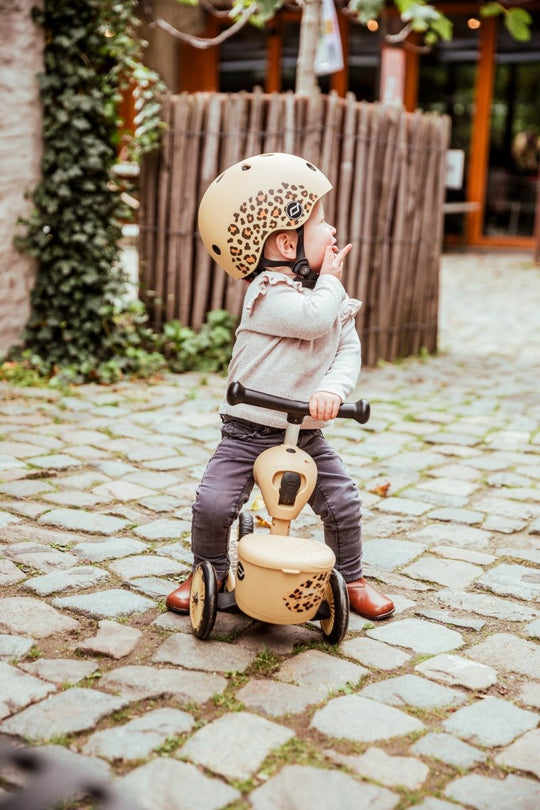 Scoot & Ride | Sparkesykkel Highwaykick 1 Lifestyle - Leopard | Torgunns Barneklær AS