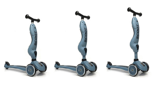 Scoot & Ride | Sparkesykkel Highwaykick 1 Push & Go - Ash | Torgunns Barneklær AS