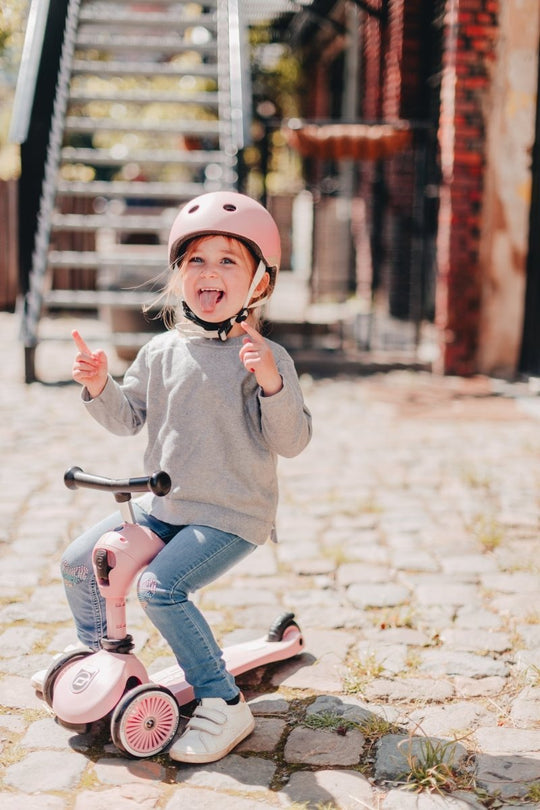 Scoot & Ride | Sparkesykkel Highwaykick 1 - Rose | Torgunns Barneklær AS