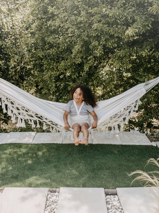 SillySilas® | Shorty Shorts m/Seler - Cream Blend | Torgunns Barneklær AS