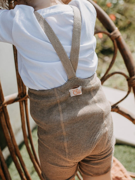 SillySilas® | Shorty Shorts m/Seler - Peanut Blend | Torgunns Barneklær AS