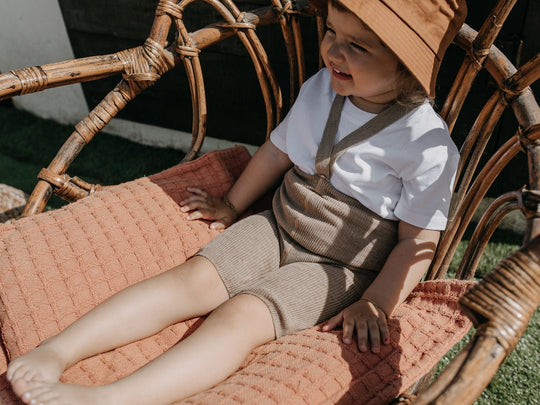 SillySilas® | Shorty Shorts m/Seler - Peanut Blend | Torgunns Barneklær AS