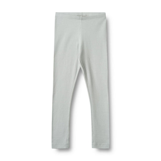 Wheat Main Rib Leggings Maddy - Soft blue | Torgunns Barneklær AS