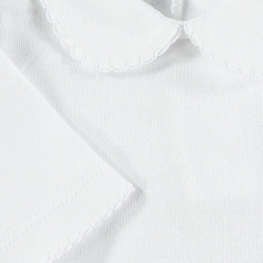 babidu | Body m/Rund Krage - Hvit | Torgunns Barneklær AS