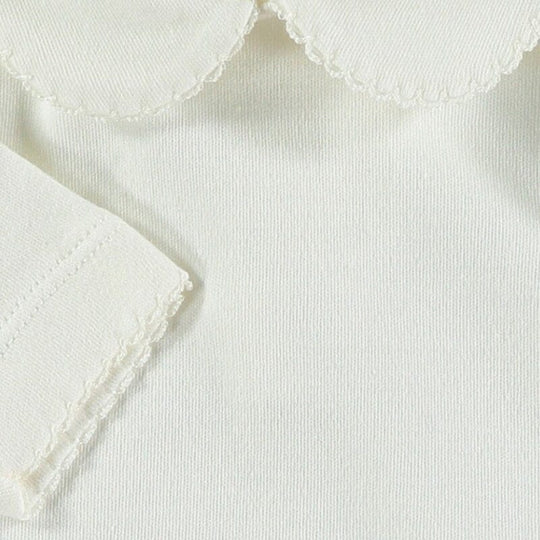 babidu | Body m/Rund Krage - Offwhite | Torgunns Barneklær AS