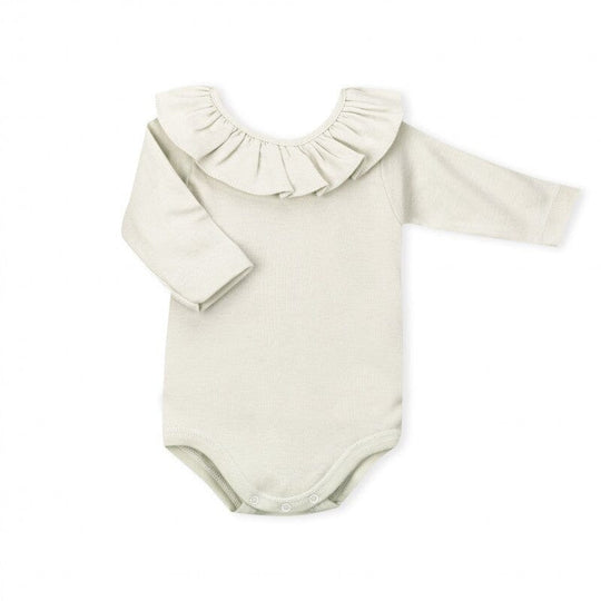 babidu | Body m/Rysjekrage - Offwhite | Torgunns Barneklær AS