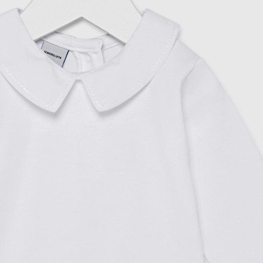 babidu | Body m/Spisskrage - Hvit | Torgunns Barneklær AS