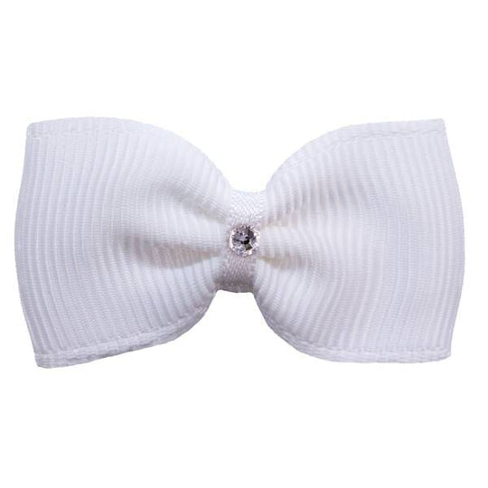 Hårspenne | Babysløyfe | Hvit | Torgunns Barneklær AS