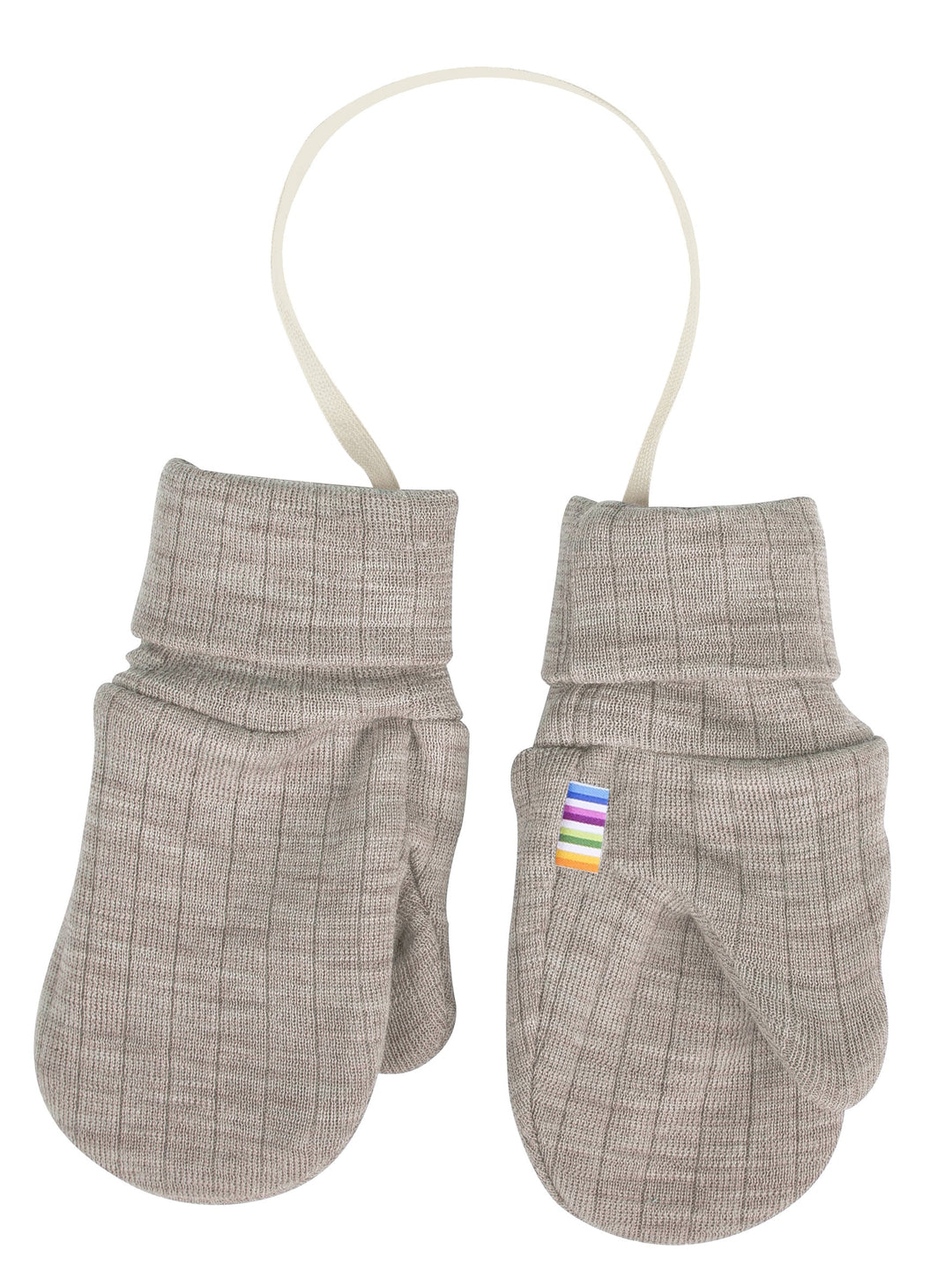 JOHA Mittens Basic - Sesame Melange Ulltøy JOHA