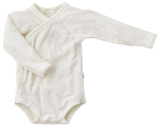 Joha Ull | Omslagsbody Basic - Offwhite | Torgunns Barneklær AS