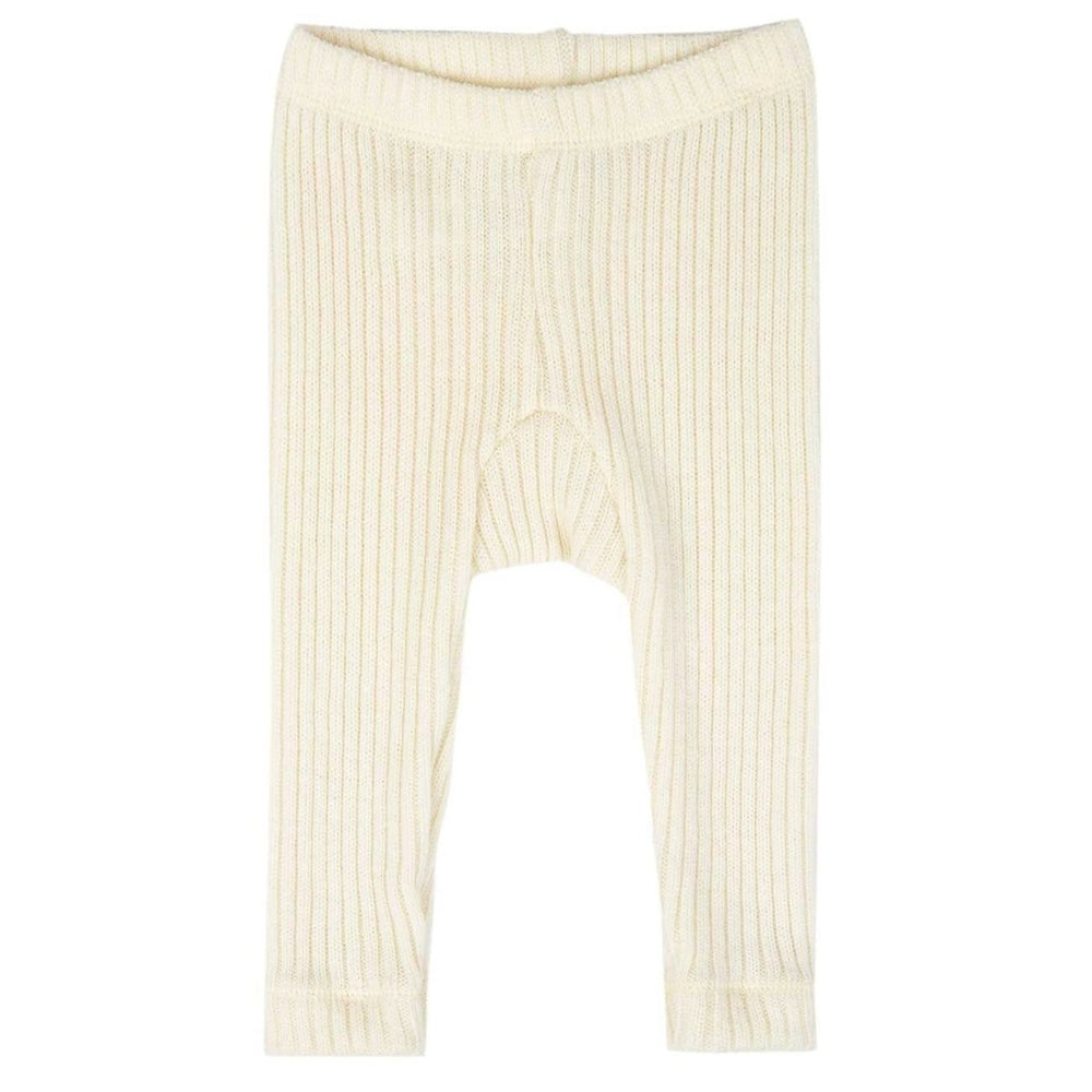 Joha Ull | Ribbestrikket Ullbukse - Natur | Torgunns Barneklær AS