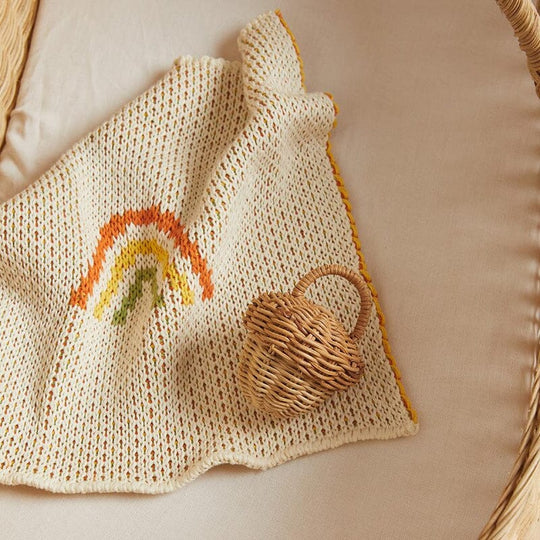 Olli Ella - RATTAN ACORN RATTLE | Torgunns Barneklær AS