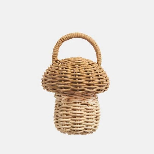 Olli Ella - RATTAN MUSHROOM RATTLE | Torgunns Barneklær AS
