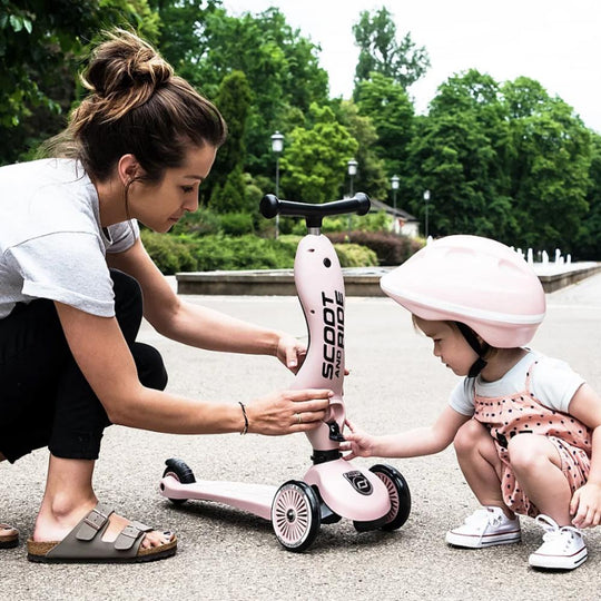 Scoot & Ride | Sparkesykkel Highwaykick 1 - Rose | Torgunns Barneklær AS