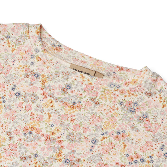 Wheat Main T-Shirt S/S Ally - Bright flowers