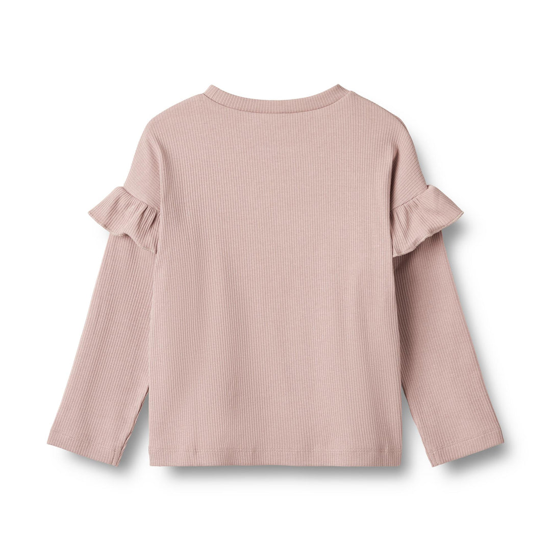 Wheat Main T-Shirt L/S Belinda - Dry Rose