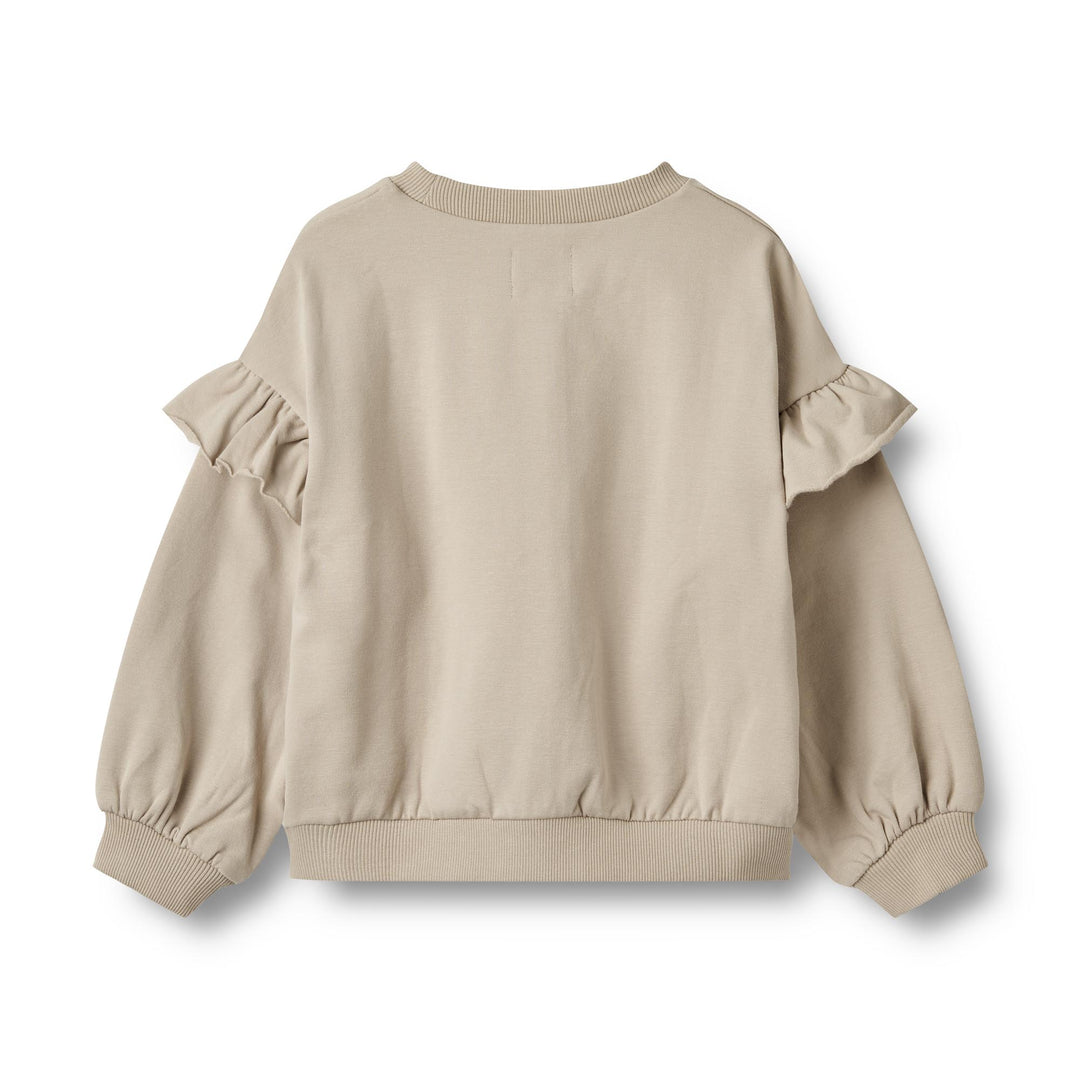 Wheat Sweatshirt L/S Lulle - Soft Beige