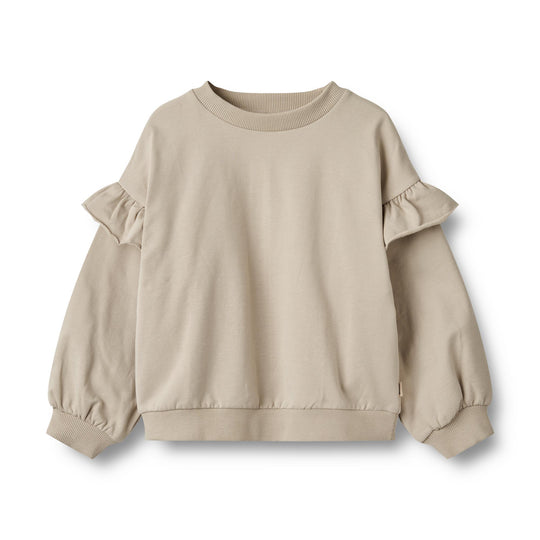 Wheat Sweatshirt L/S Lulle - Soft Beige