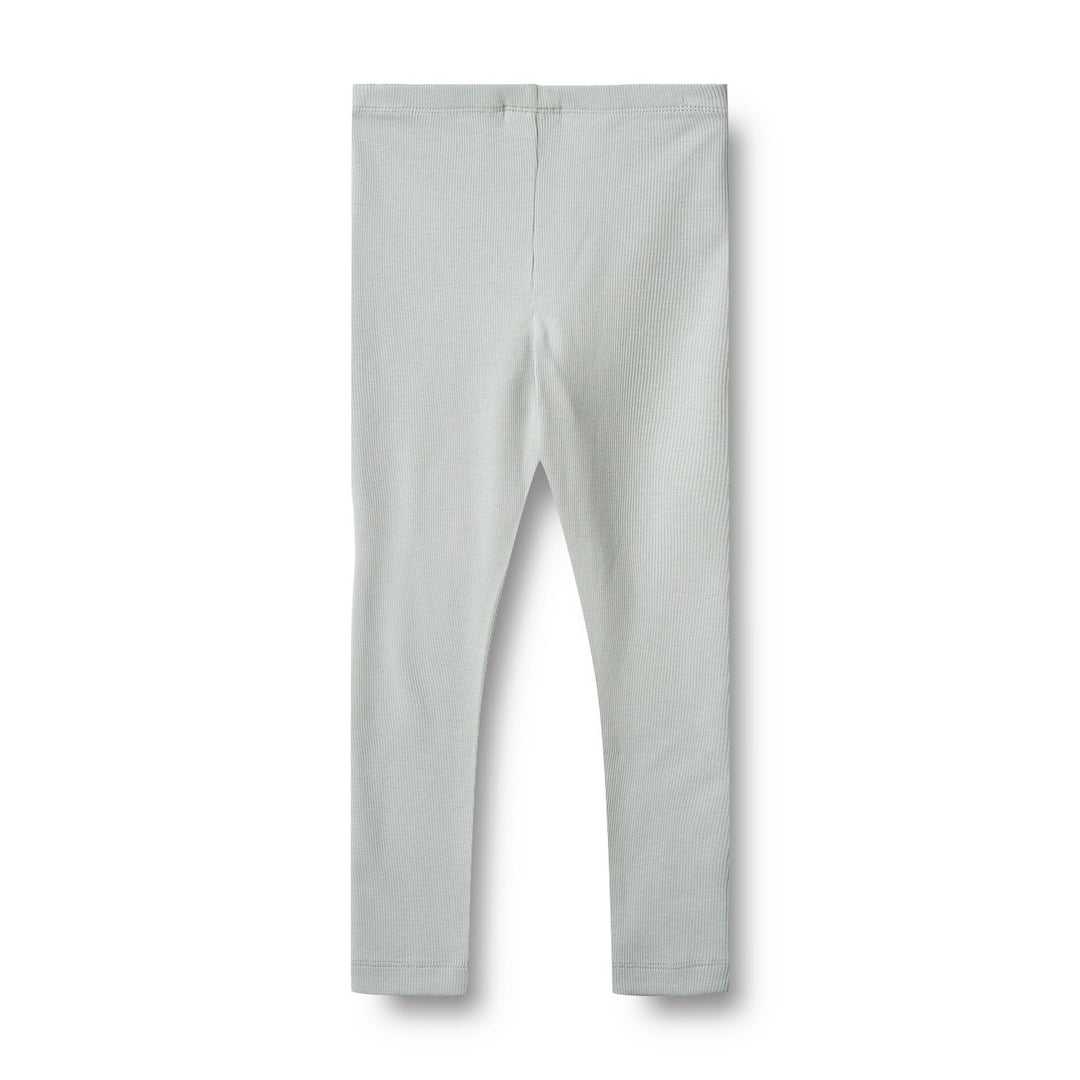 Wheat Main Rib Leggings Maddy - Soft blue