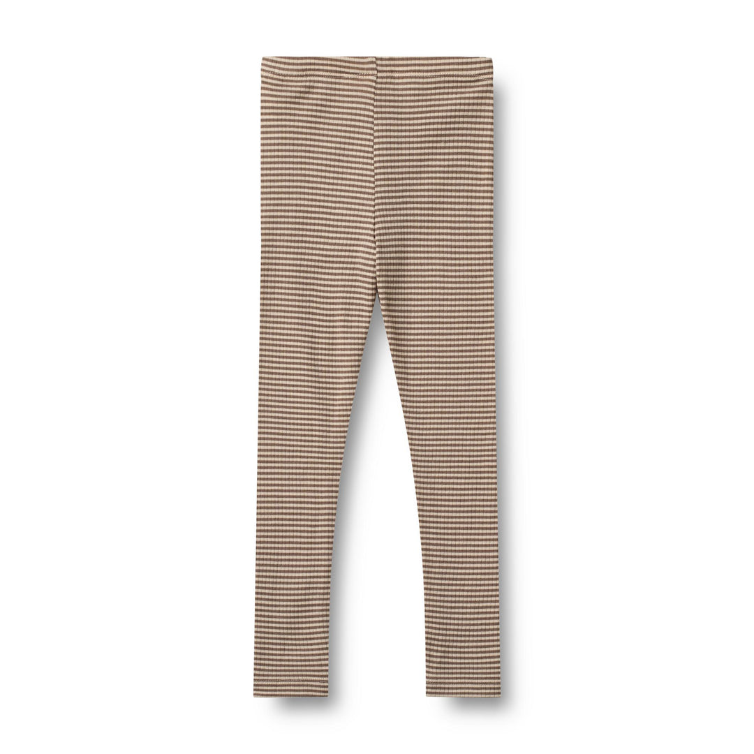 Wheat | Ull Leggings Agi - Wood Stripe