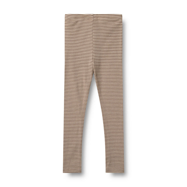 Wheat | Ull Leggings Agi - Wood Stripe
