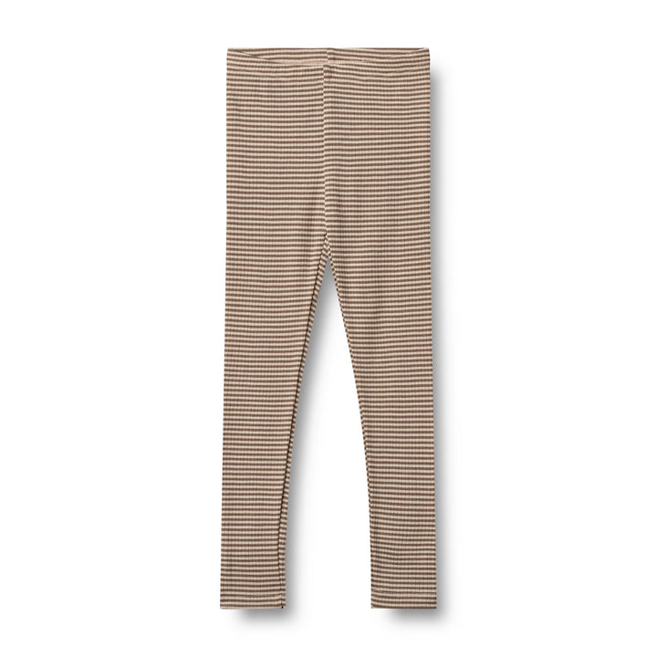 Wheat | Ull Leggings Agi - Wood Stripe