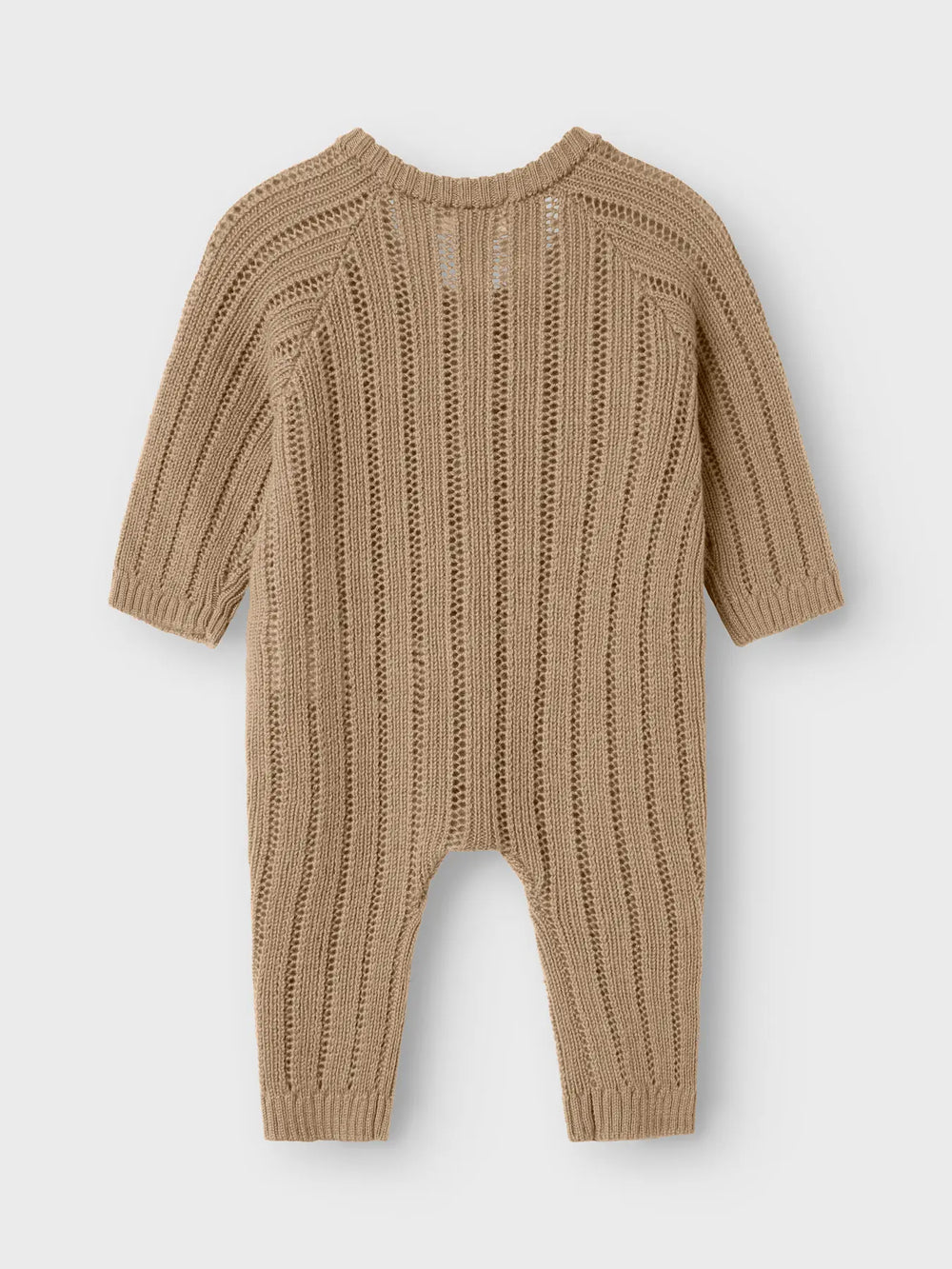 Lil' Atelier Baby WOOL NOMO KNIT SUIT - Tigers Eye - Torgunns Barneklær AS