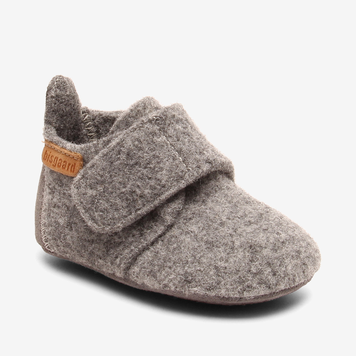 bisgaard Baby Wool Innesko - Grey - Torgunns Barneklær AS