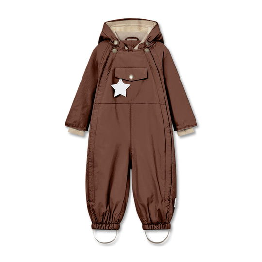 Mini A Ture | WISTI vinterdress – Chestnut Brown